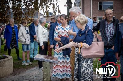 Nieuwe namenmonumenten eren oorlogsslachtoffers in gemeente Elburg - © NWVFoto.nl